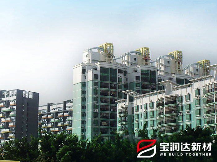 深圳大運會城市外墻質感漆翻新案例